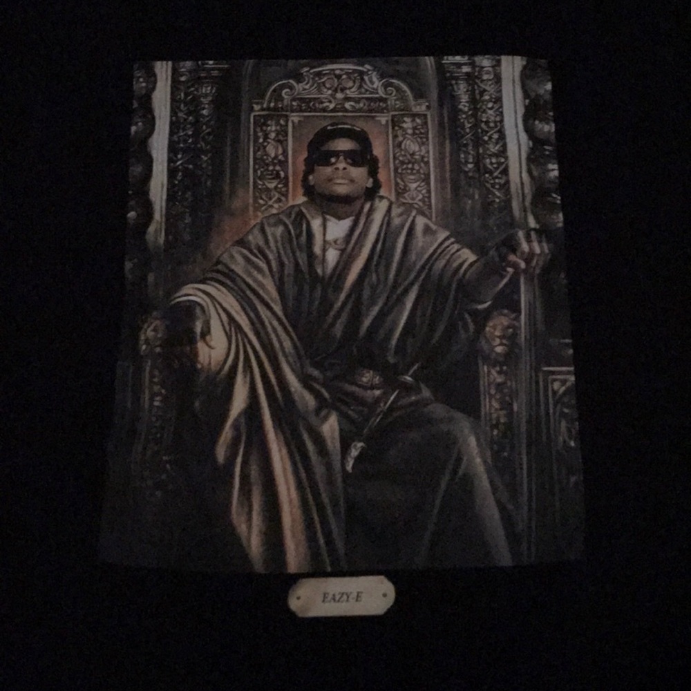 Cross Colours Eazy E Black T-Shirt
